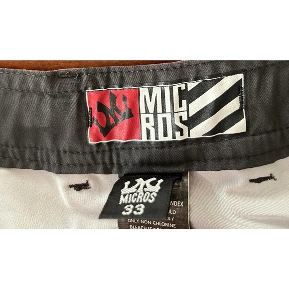 Micros Men’s Swim Trunks Size 33 - Picture 6 of 9